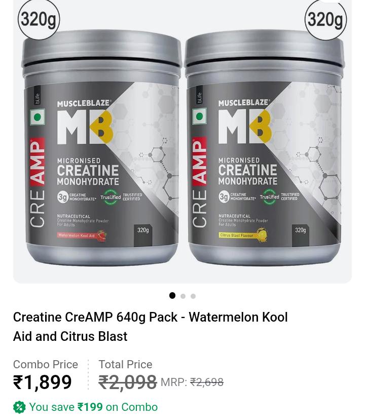 Creatine OnAMP 640g Twin Pack – Watermelon (Acid + Citrulline)