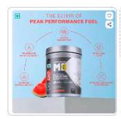 MuscleBlaze Pre-Workout Peak Performance Fuel – Watermelon (Large)
