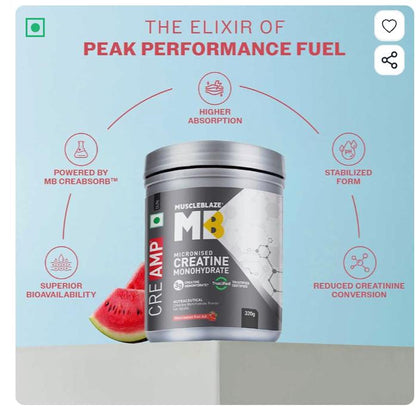 MuscleBlaze MB Pre-Workout Peak Performance Fuel – Watermelon