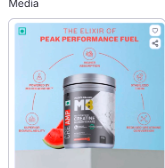 MuscleBlaze Pre-Workout – Peak Performance Fuel (Watermelon)