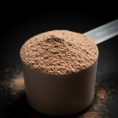 MuscleBlaze MB supplement powder scoop macro shot